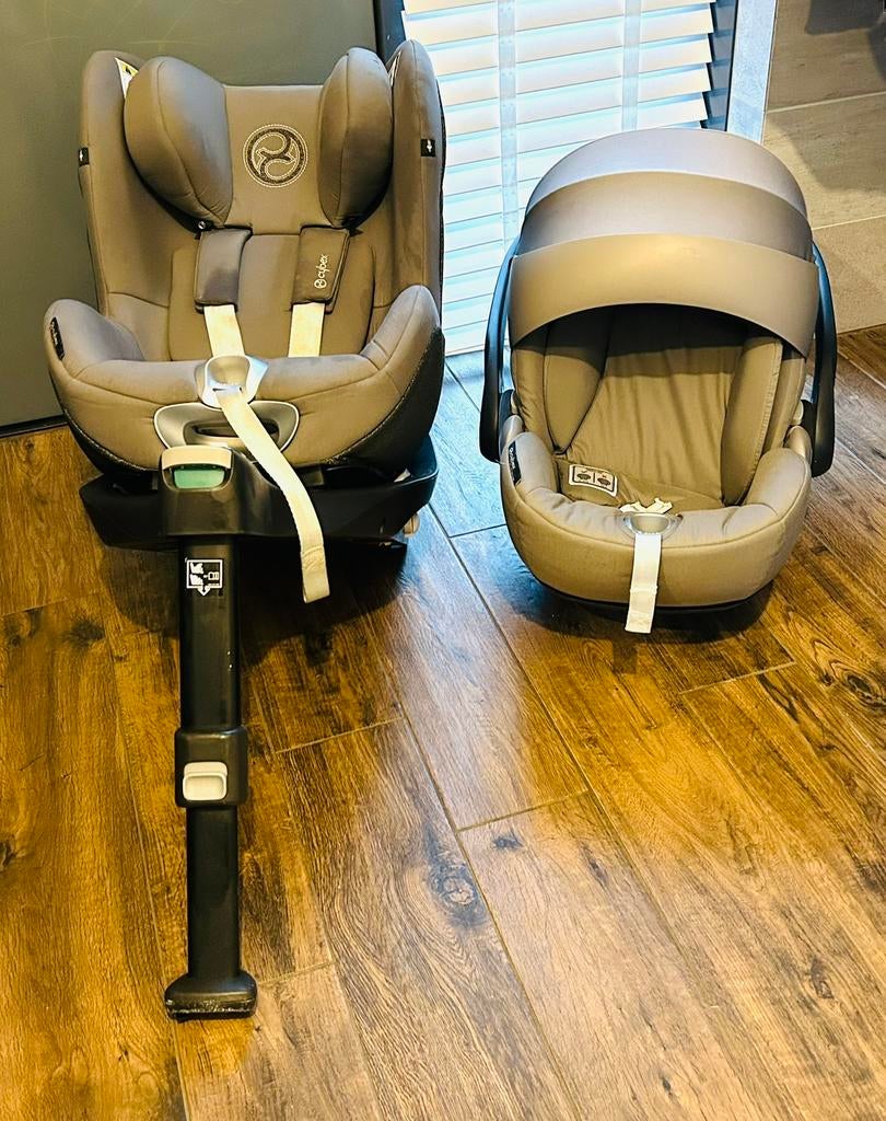 Cybex Cloud Z i-Size autostoeltje + Base Z — Complete set, Overige merken, Ophalen of Verzenden, Zo goed als nieuw, Isofix