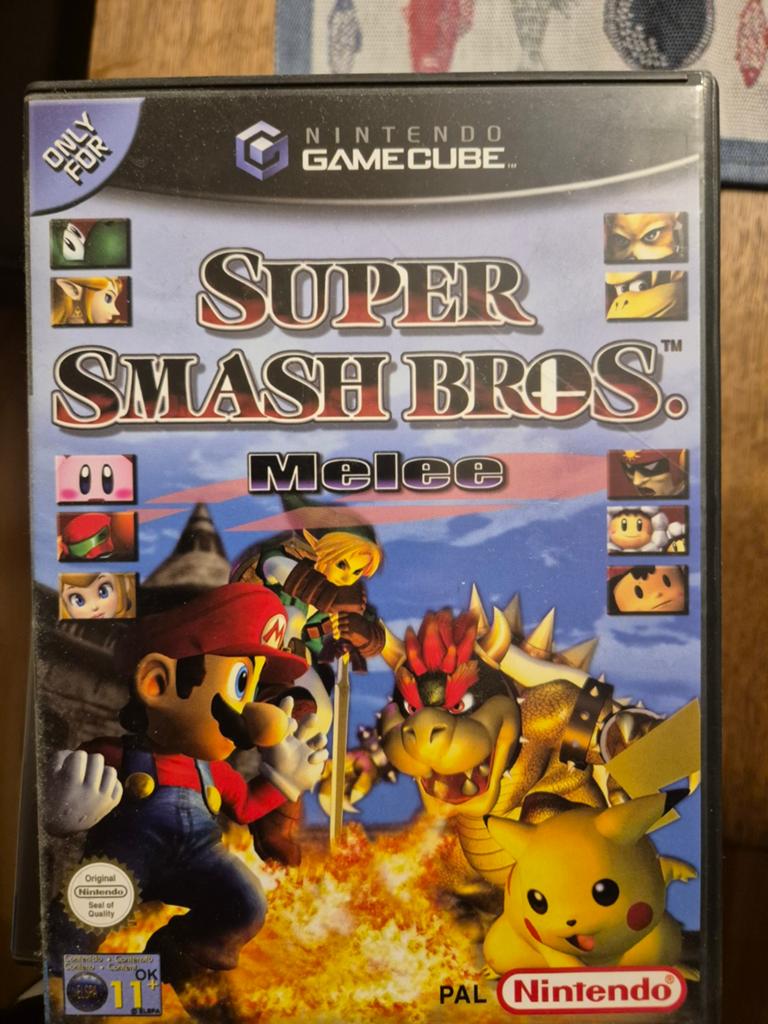 Super Smash Bros. Melee - Nintendo GameCube, Spelcomputers en Games, Games | Nintendo GameCube, Gebruikt, Vechten, 3 spelers of meer