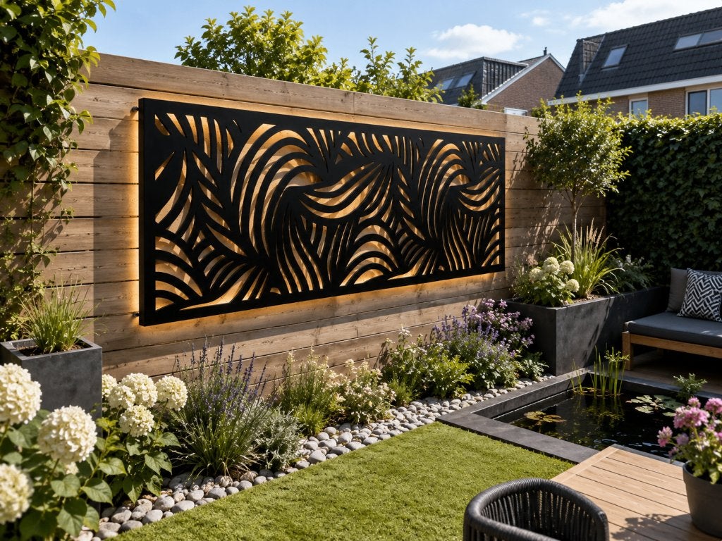 Metalen wanddecoratie op maat | Tuin | Maatwerk, Ophalen, Nieuw