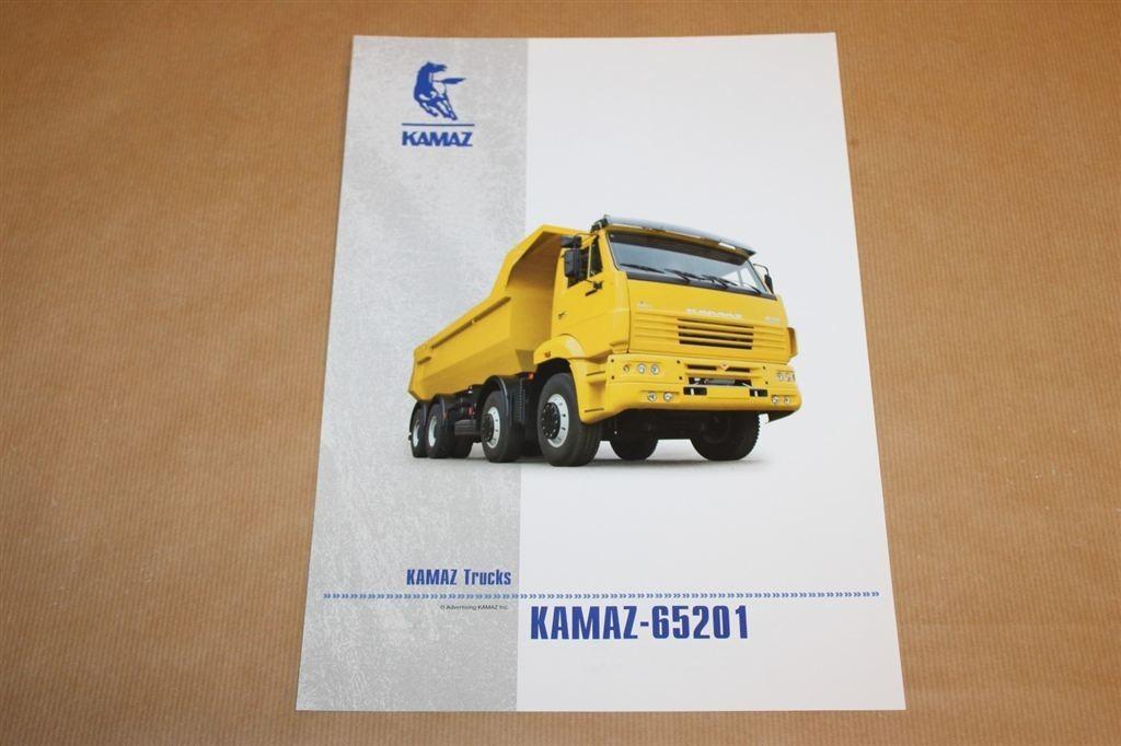 Kamaz Trucks - Kamaz - 65201 - Vrachtwagenfolder, Boeken, Auto's | Folders en Tijdschriften, Ophalen of Verzenden, Zo goed als nieuw