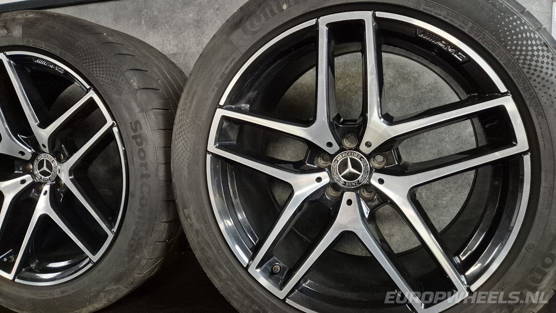 21 inch Mercedes GLE C292 AMG velgen zomerbanden, Auto-onderdelen, Gebruikt, -, 275 mm, -