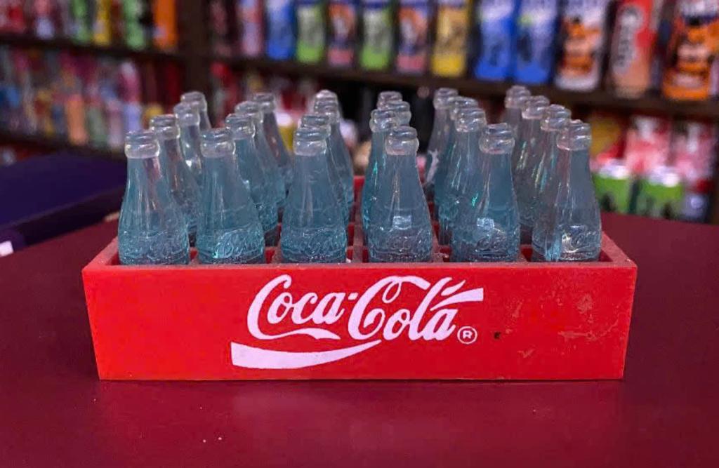 Coca-Cola kratje miniatuur, Verzenden, Gebruikt, Overige typen