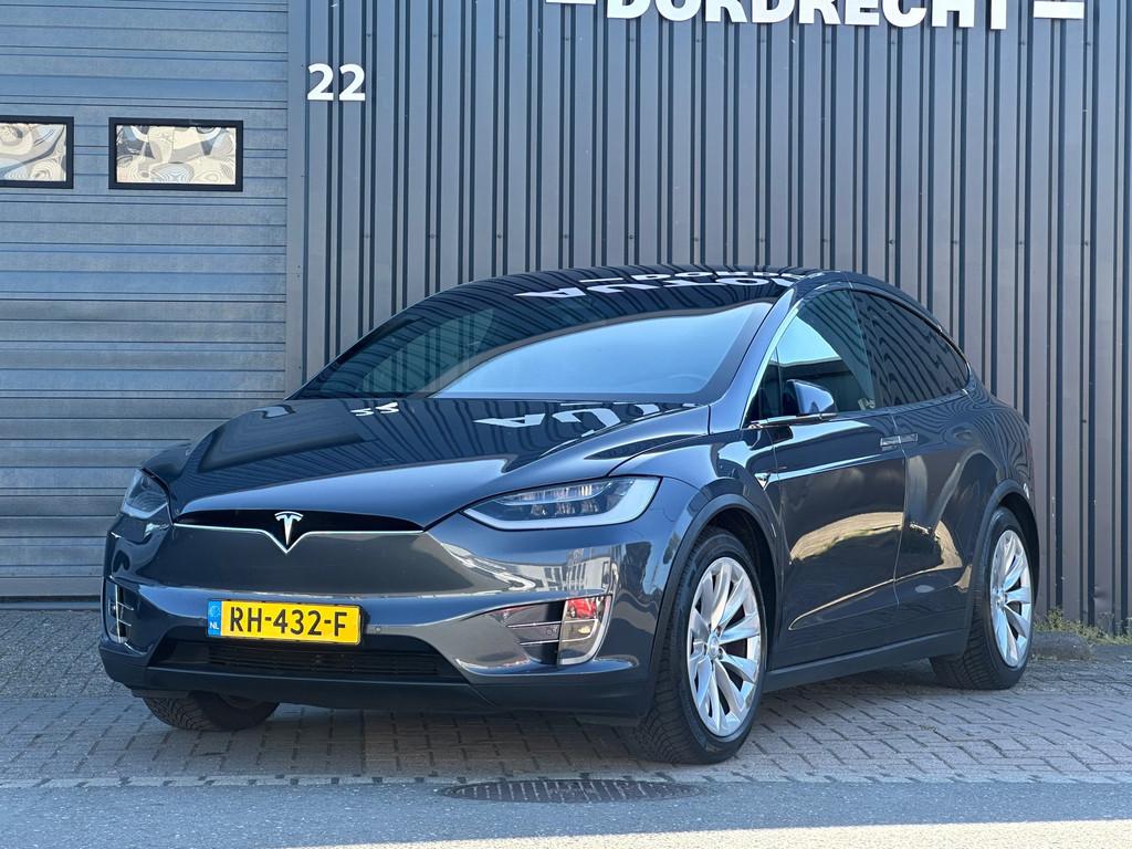 Tesla Model X 100D 7P. |SOH 89% |PANO|, Auto's, Tesla, Model X, Zwart, Automatische klimaatregeling, 7 stoelen