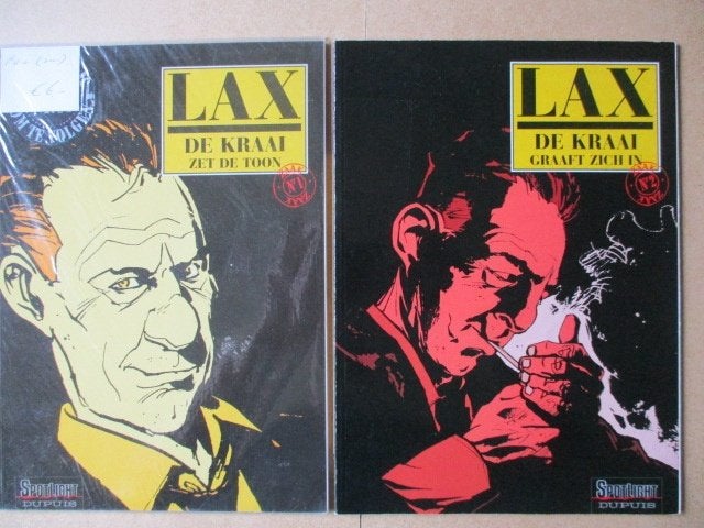 w0178 de kraai 1 t/m 6, Boeken, Meerdere stripboeken, Ophalen, Gelezen