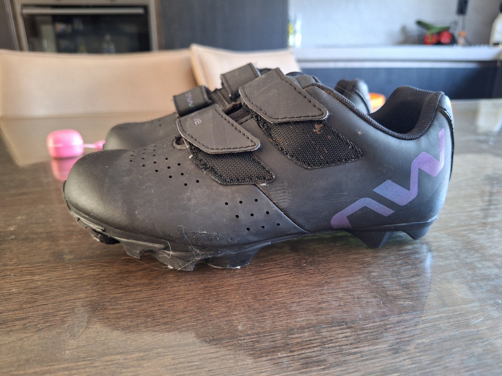 Nortwave hammer junior fietsschoenen maat 34, Gebruikt, Schoenen, Overige maten, Ophalen of Verzenden