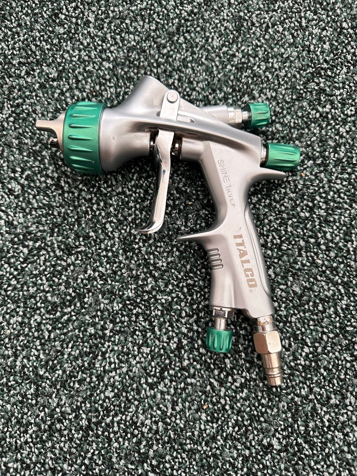Italco Shine 1 HVLP Verfspuit 1.4 mm Nozzle, Ophalen of Verzenden, Zo goed als nieuw