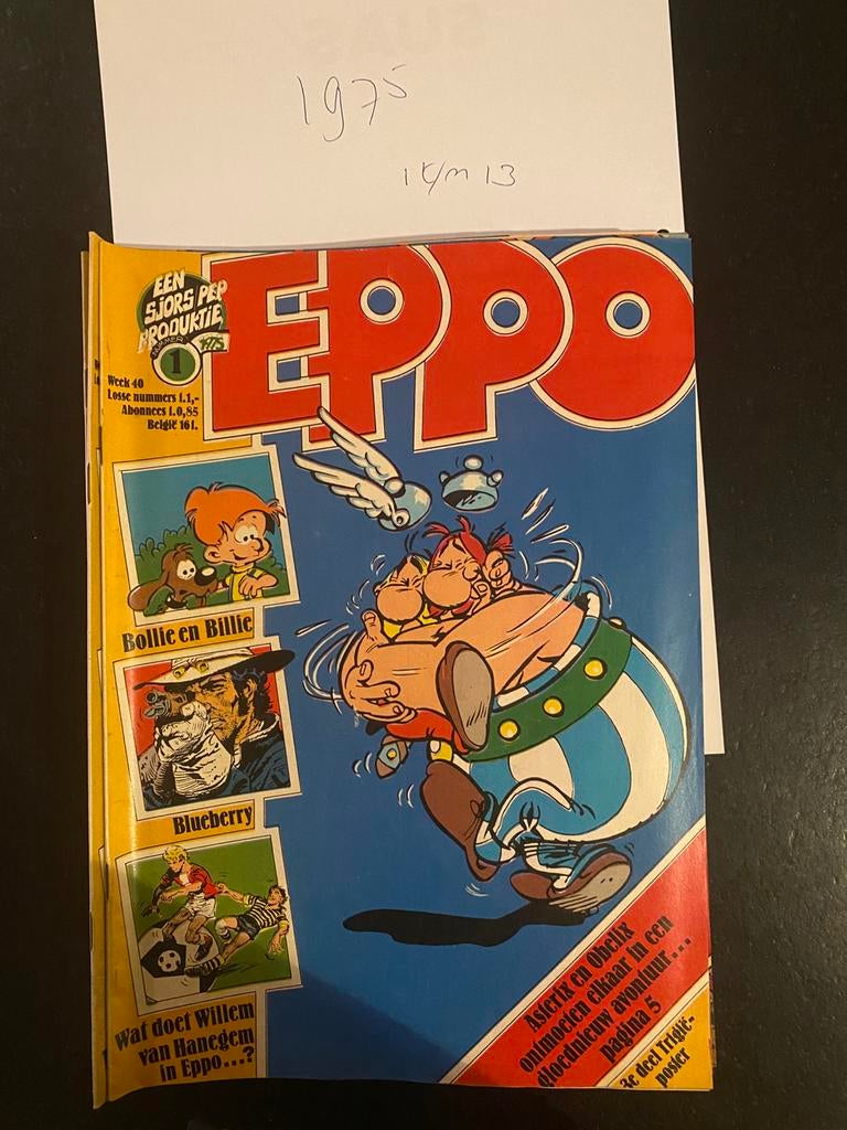 Compleet jaargang Eppo 1975, Boeken, Complete serie of reeks, Ophalen, Gelezen, Europa