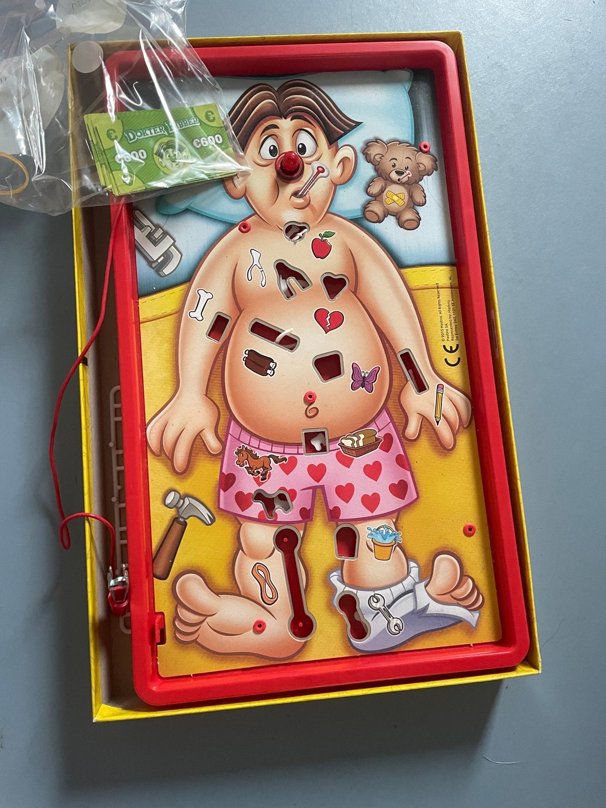 Dokter Bibber spel - Hasbro, Ophalen of Verzenden, Gebruikt, Jongen of Meisje