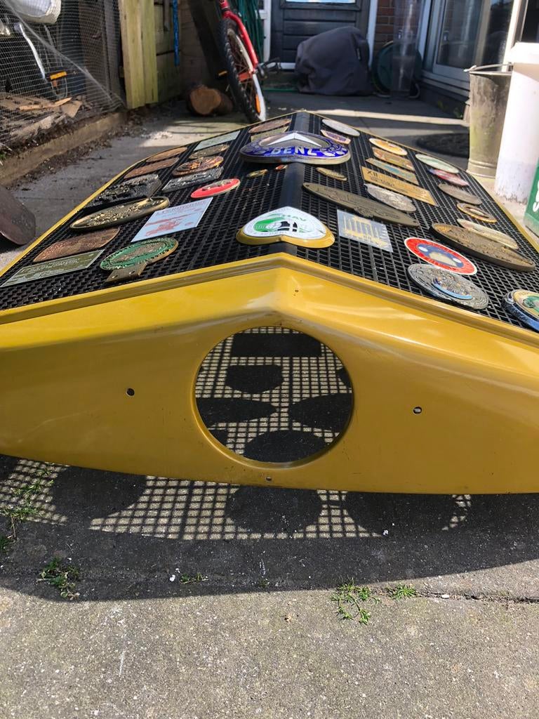 Front v Mercedes Oldtimer incl emblemen, Ophalen, Gebruikt