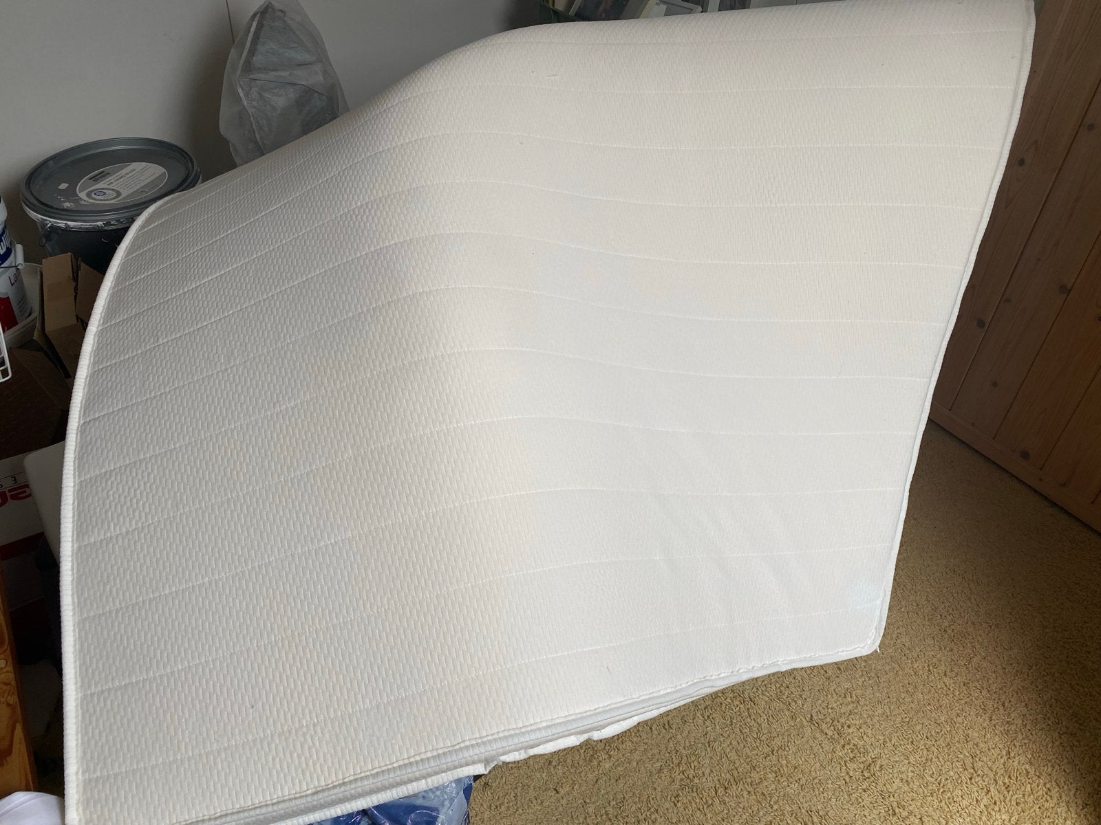 Obelink Frans bed matrastopper 135/105x194x5cm, Ophalen, Gebruikt, Tweepersoons, 190 cm of minder