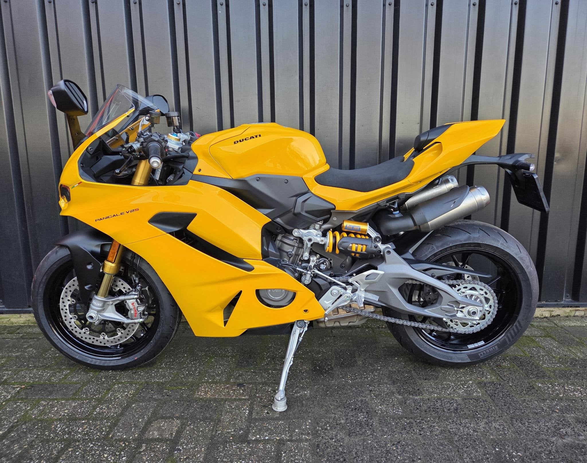 Ducati Panigale V2S Yellow, Nieuw, Bedrijf, Overig, Handgeschakeld