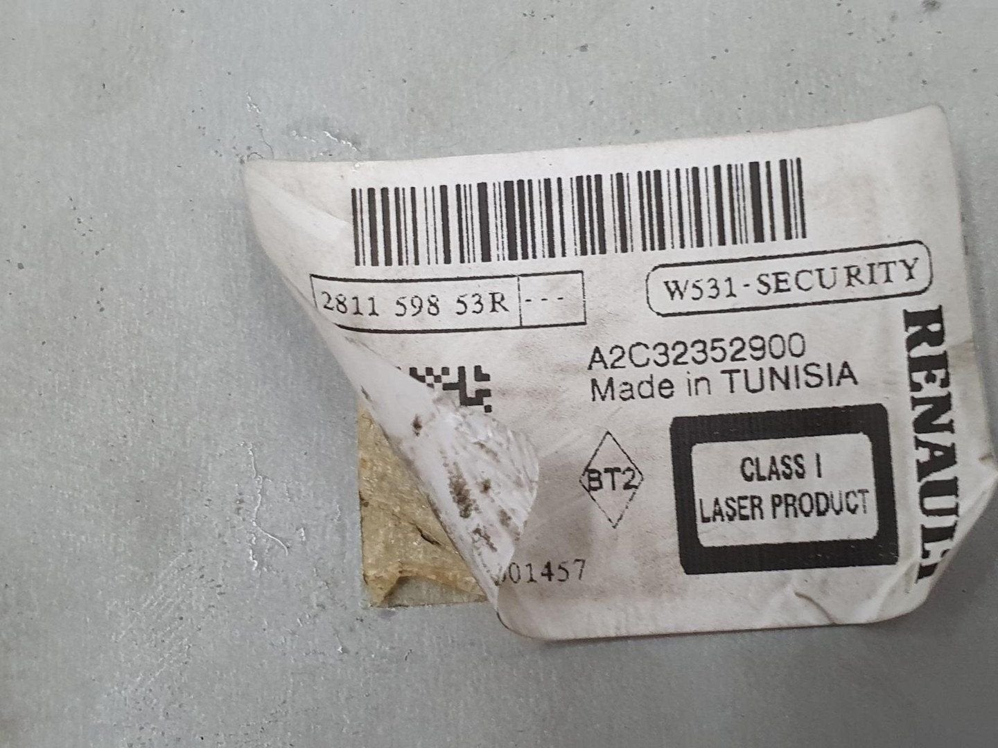 RENAULT CLIO NAVIGATIE 281159853R, 259151745R, 2013, Ophalen of Verzenden, Gebruikt, ARN erkend