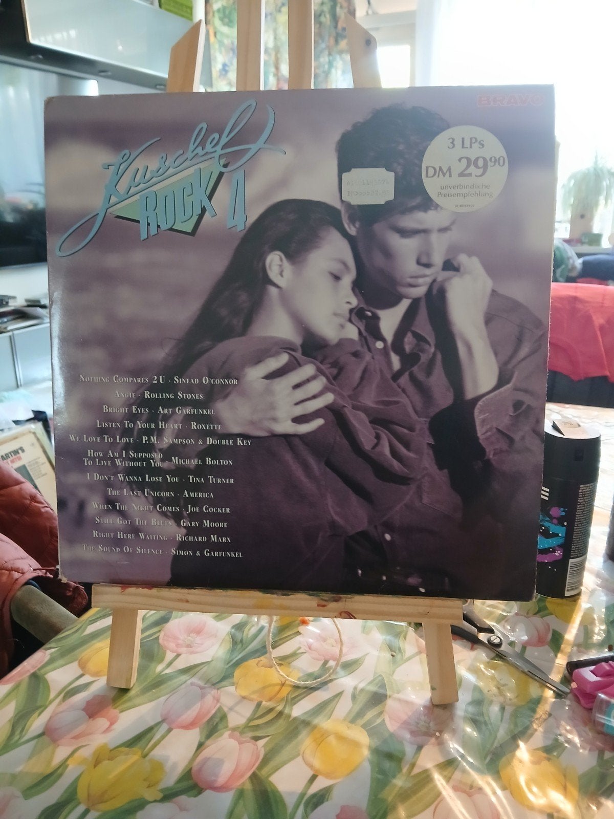 Kuschel Rock 4 - Dubbel-LP met diverse artiesten, Gebruikt, Complilatie, Ophalen of Verzenden, 12 inch