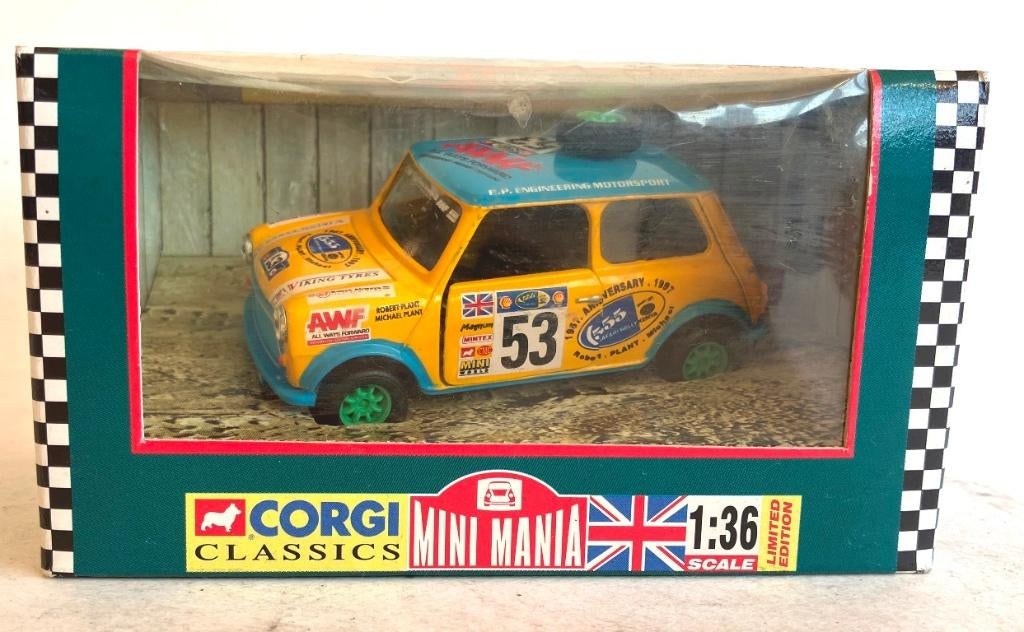 Kenya Safari Rally Mini Mini Mania 1:36 # 04421., Ophalen of Verzenden, Zo goed als nieuw, Auto
