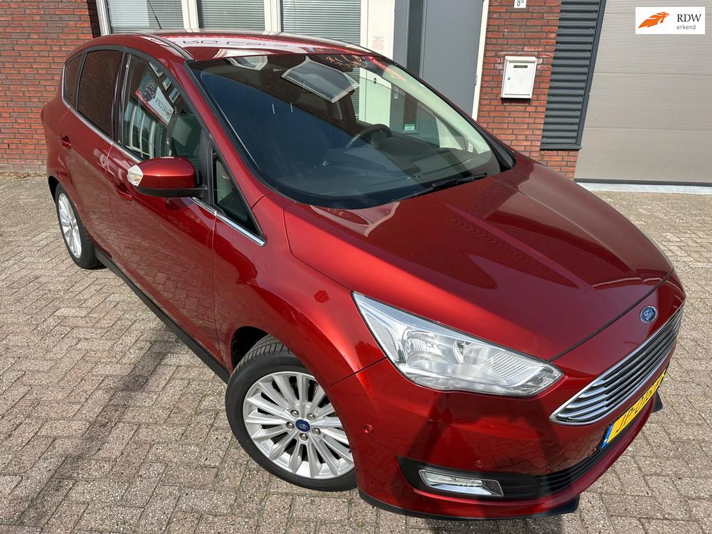 Ford C-Max 1.0 Titanium / Navi / PDC / 1e Eig / Park Assist, Voorwielaandrijving, 125 pk, Gebruikt, Met garantie (alle)