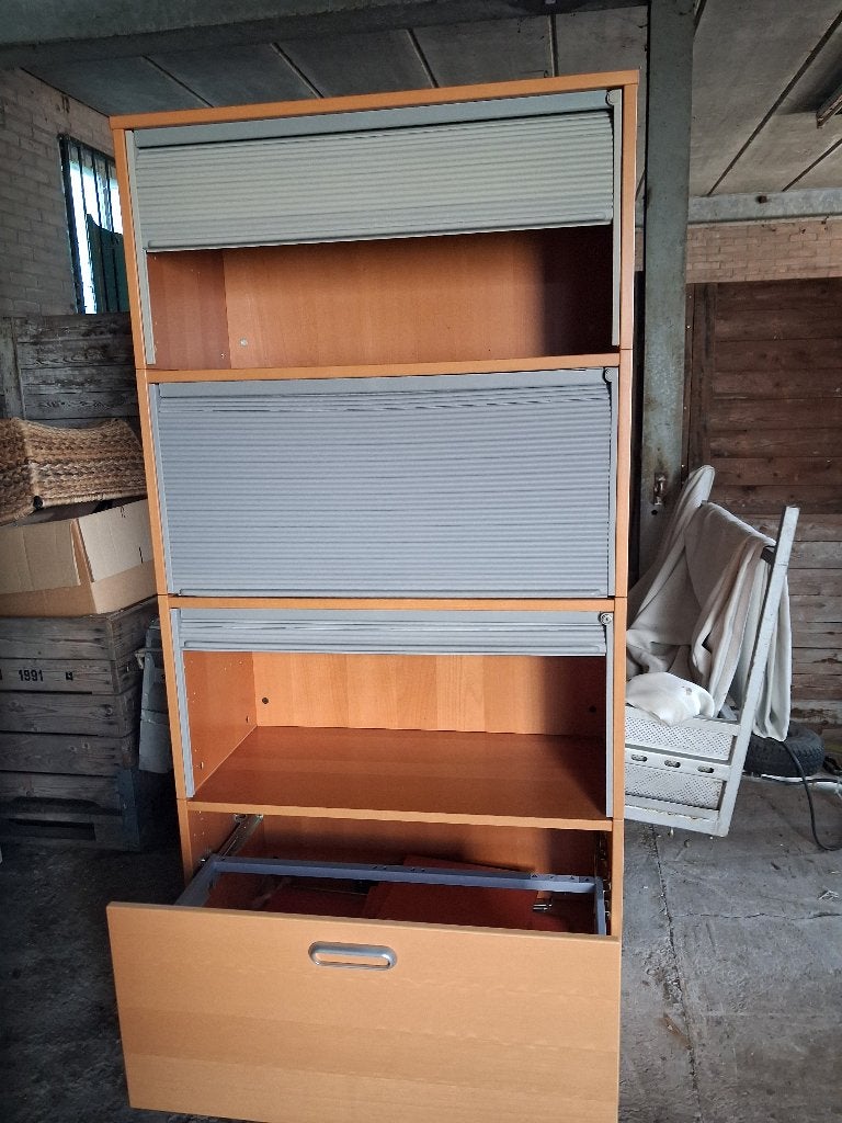 Archiefkast, Huis en Inrichting, Kasten | Roldeurkasten en Archiefkasten, Ophalen, Gebruikt, 50 tot 100 cm, 150 tot 200 cm