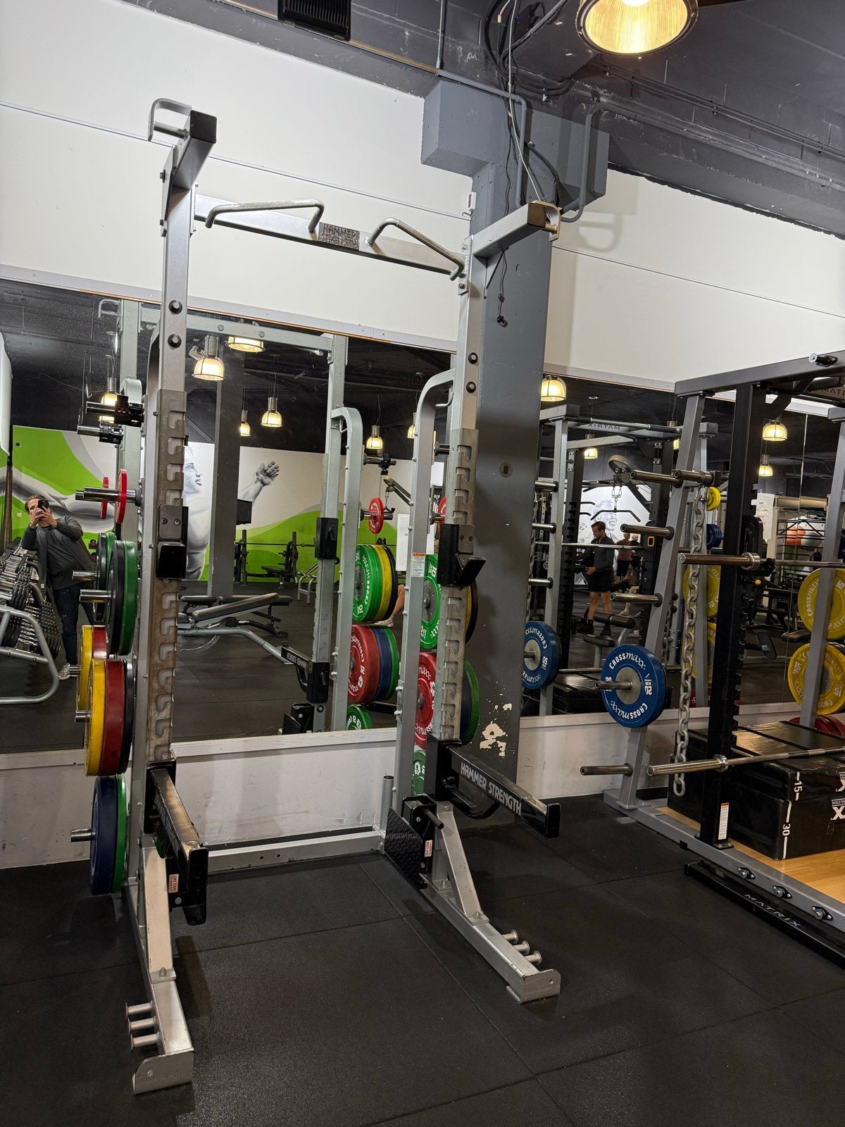 Hammer Strength Power Rack - Squatrek met optrekstang, Ophalen, Gebruikt, Armen, Overige typen