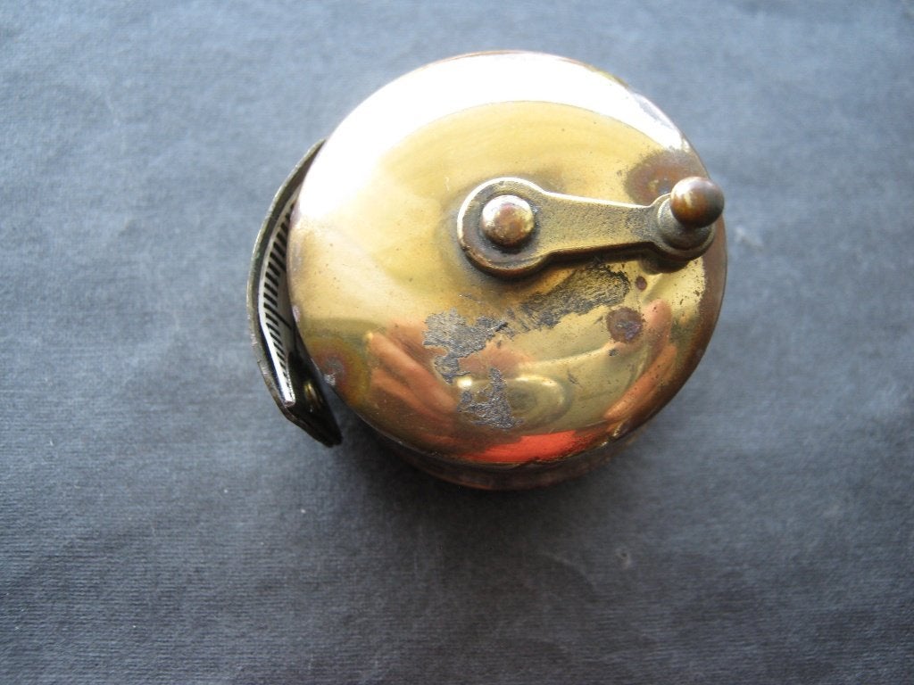 Antiek Koperen Rolmeter., Antiek en Kunst, Verzenden