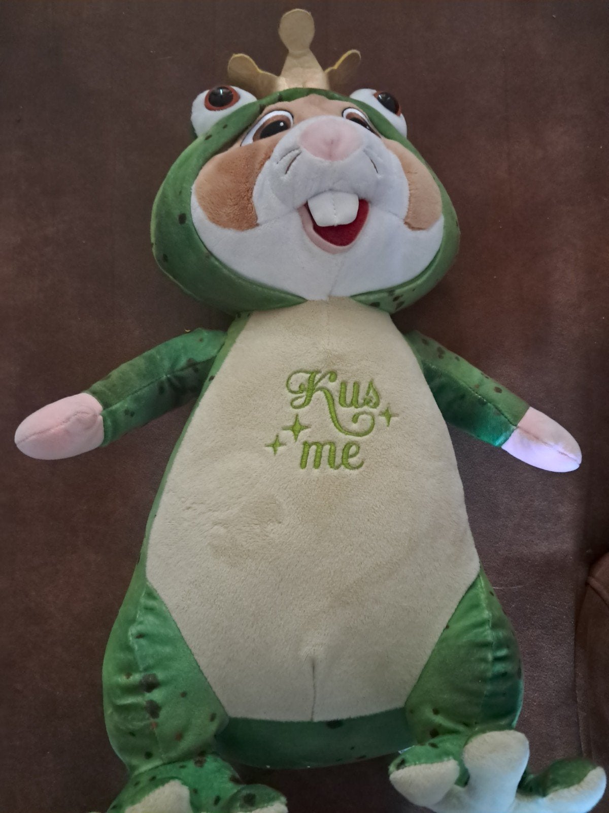 Albert Heijn Efteling Kikker Kus Me Knuffel Limited Edition, Ophalen, Kikker, Groen, Albert Heijn