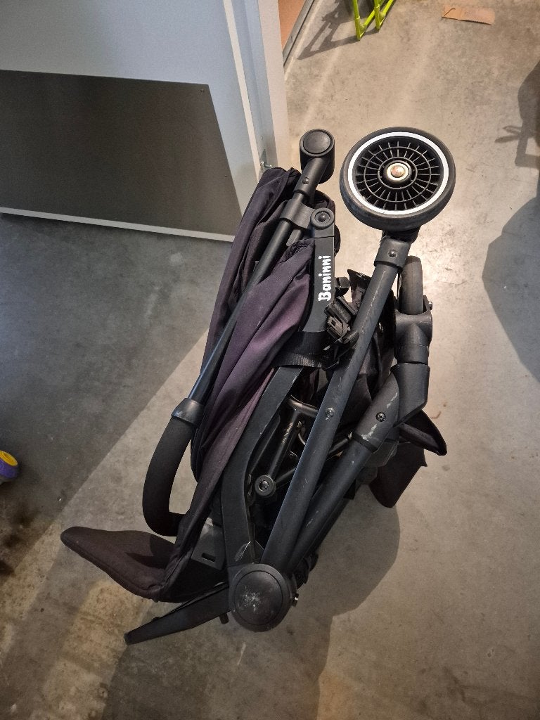 Handige Baninni Tweelingbuggy / Duo Buggy - Zwart, Ophalen, Gebruikt, Overige merken, Duomodel