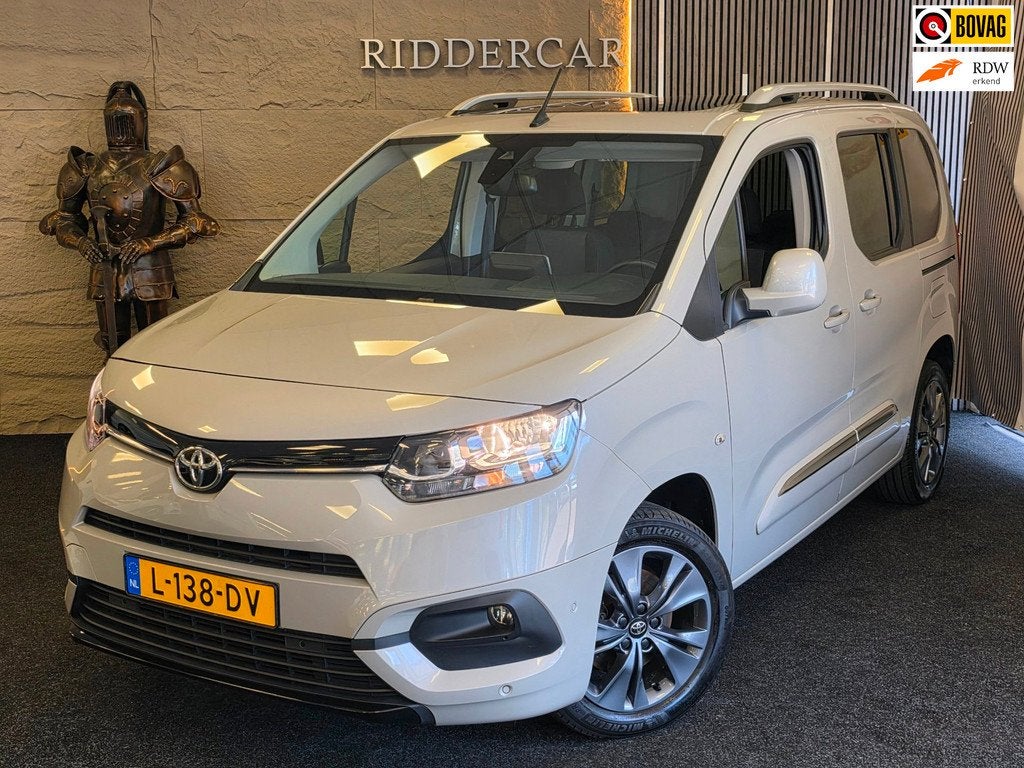 Toyota PROACE CITY Verso 1.2 Turbo Dynamic|GARANTIE|CARPLAY|, Auto's, Parkeersensor, Gebruikt, Euro 6, Origineel Nederlands