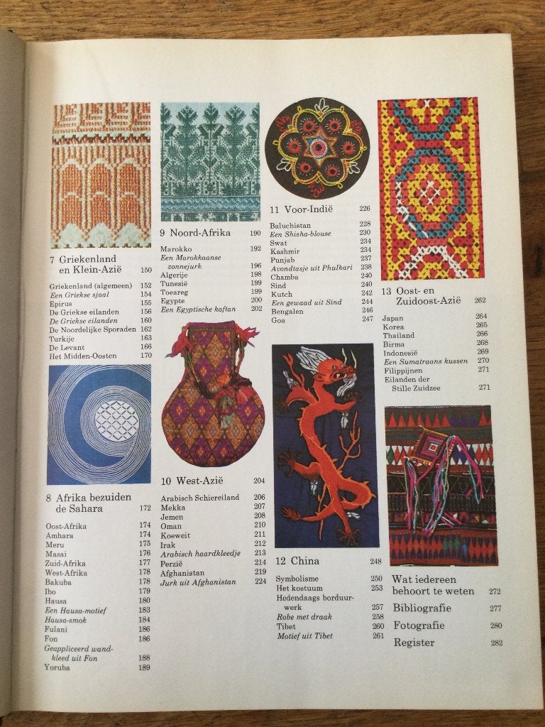 Het grote folklore borduurboek, Ophalen of Verzenden, Patroon