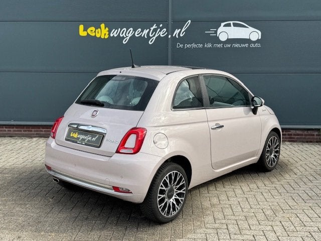 Fiat 500 1.0 Hybrid Dolcevita *carplay *cruise *servicebeurt, Auto's, Voorwielaandrijving, Zwart, Overige kleuren, 4 stoelen