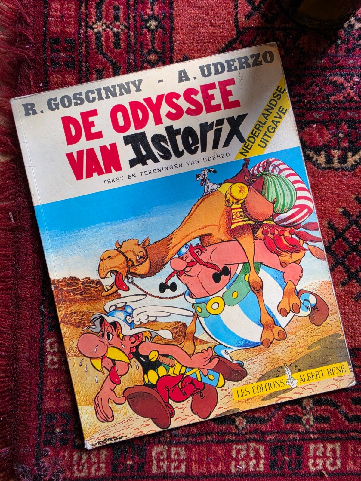 De Odyssee van Asterix - Nederlandse Uitgave, Eén stripboek, Ophalen of Verzenden, Gelezen, R. Goscinny, A. Uderzo