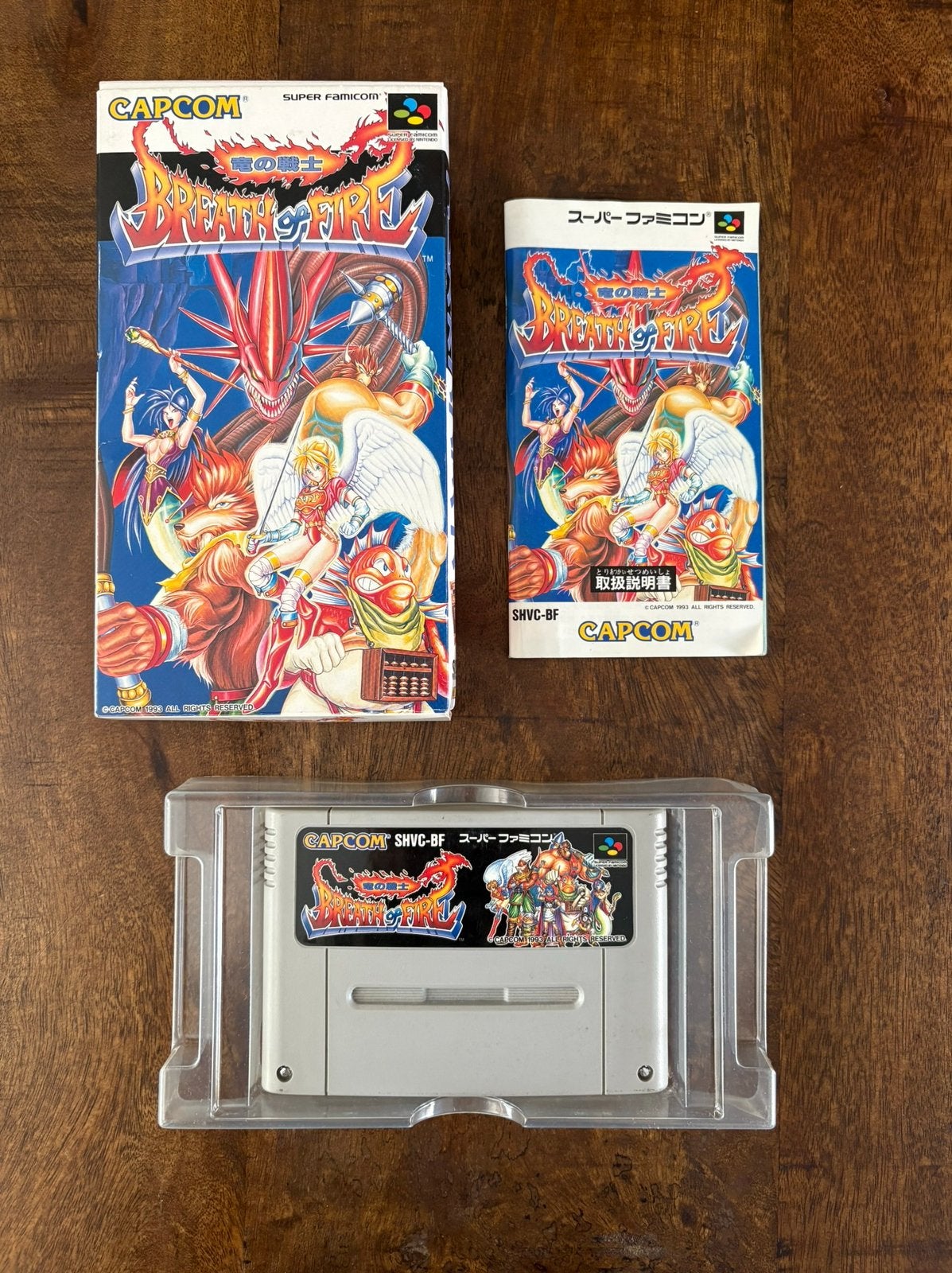Breath of Fire SNES Super Nintendo Famicom SFC CIB NTSC, 1 speler, Ophalen of Verzenden, Zo goed als nieuw, Vanaf 3 jaar