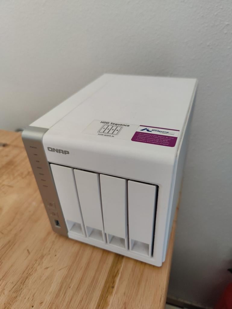 QNAP TS-431P2 NAS met 3x 2TB WD Red HDD's, Computers en Software, Ophalen of Verzenden, Gebruikt