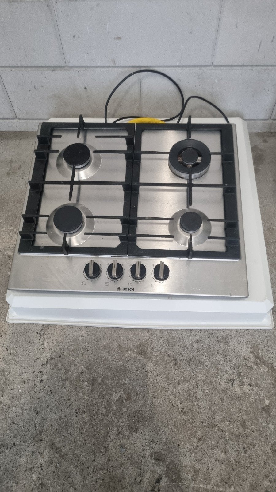 bosch inbouw gasstel, Ophalen, 4 kookzones, Zo goed als nieuw, Inbouw