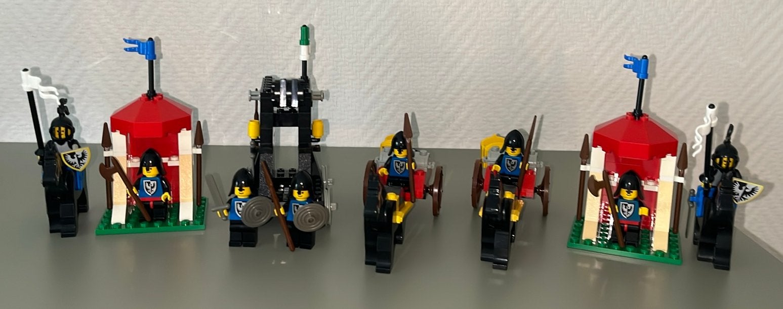 LEGO Castle Black falcons jaren ‘80 vintage castle, Gebruikt, Inclusief instructies, Lego, Ophalen of Verzenden