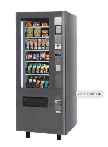 Vendo SVE 700/710 | Snack en drankautomaat refurbished, Ophalen, Vending Master, Info@vendingmaster.nl, Zo goed als nieuw