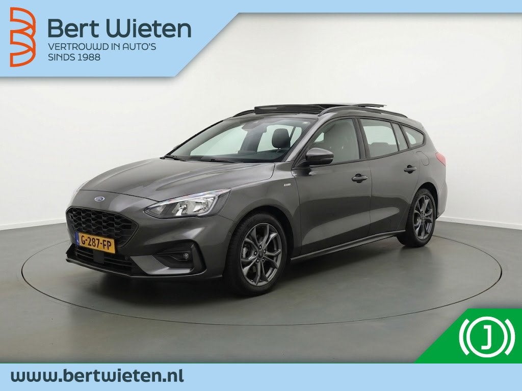 Ford FOCUS Wagon 1.5 EcoBoost ST Line Business | Schuifdak |, Auto's, Gebruikt, 150 pk, Leder en Stof, Origineel Nederlands