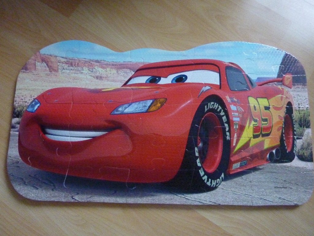 Foam puzzel cars Kinderpuzzel 25 stukjes, Ophalen of Verzenden, Minder dan 500 stukjes, Zo goed als nieuw, Legpuzzel