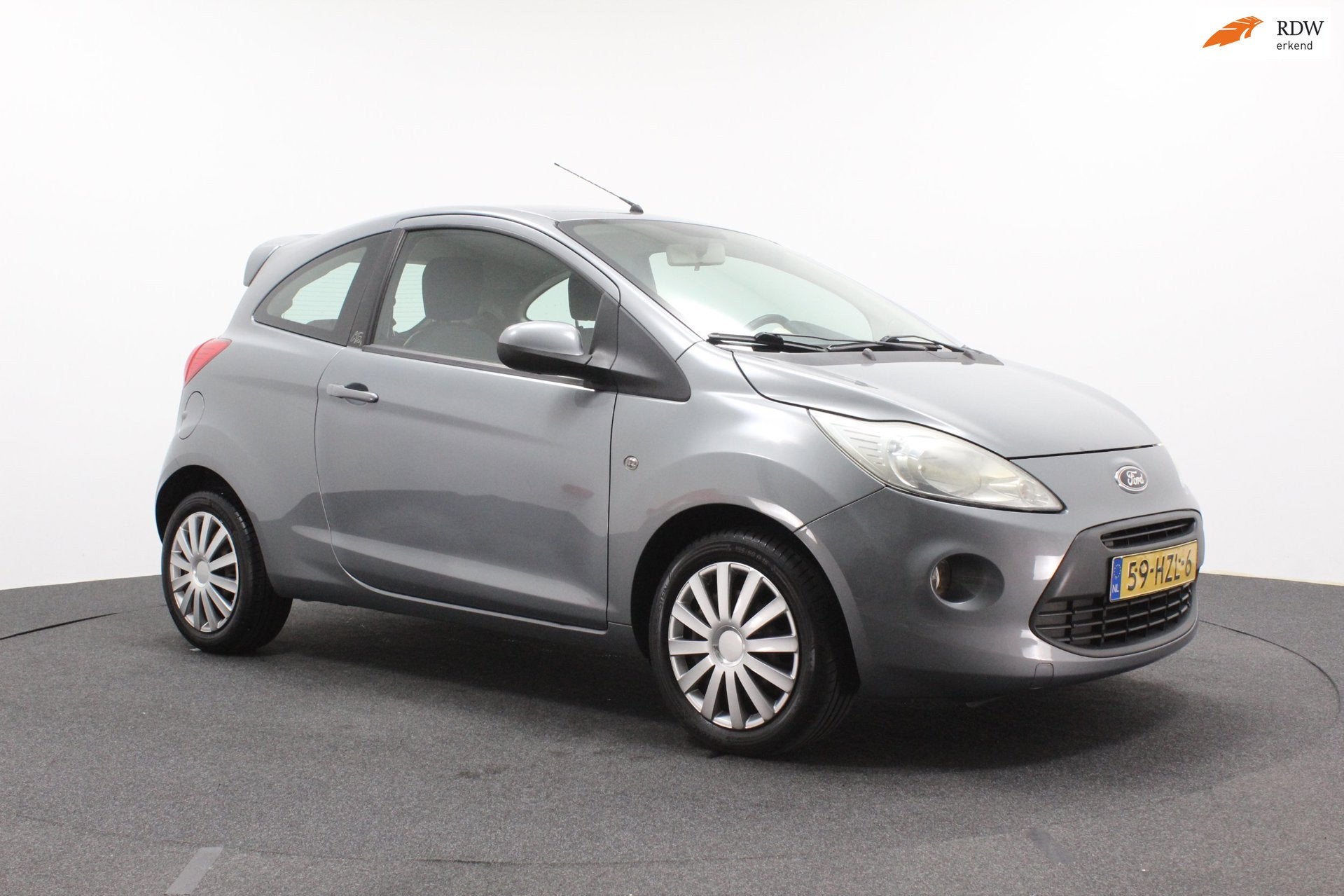 Ford Ka 1.2 Titanium | Airco | Goed onderhouden | Elektrisch, Auto's, Voorwielaandrijving, Gebruikt, 1242 cc, 4 cilinders