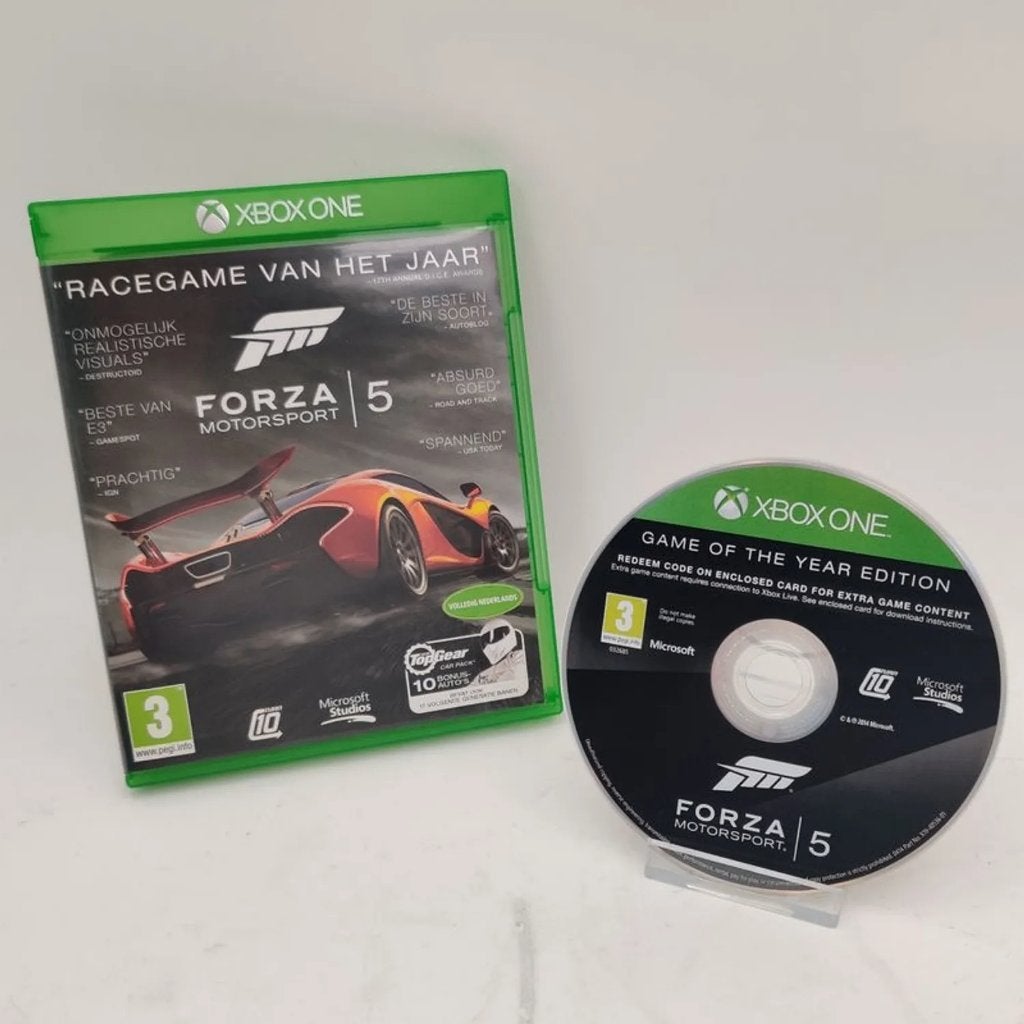 Forza Motorsport 5 - Xbox One nu voor €24.99, Racen en Vliegen, 2 spelers, Ophalen of Verzenden, Zo goed als nieuw