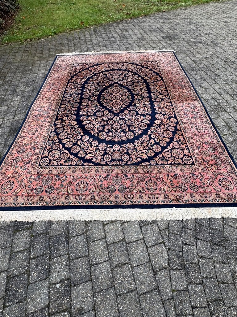 Mooi handgeknoopte Perzisch Oosters tapijt 3.00x2.50, Blauw, Perzisch Oosters, 200 cm of meer, Ophalen of Verzenden