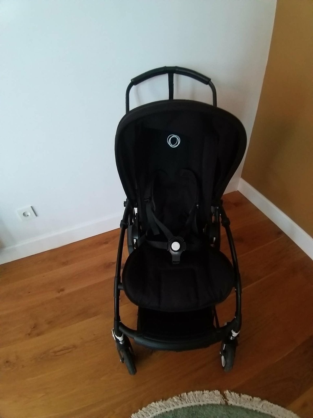 Bugaboo Bee 5 kinderwagen + voetenzak & regenhoes, Ophalen, Gebruikt, Regenhoes