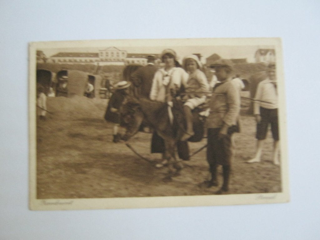 Ansichtkaarten Nederland,TC 9-89 Zandvoort, Strand Ponny, Ophalen of Verzenden, Voor 1920, Ongelopen, Noord-Holland