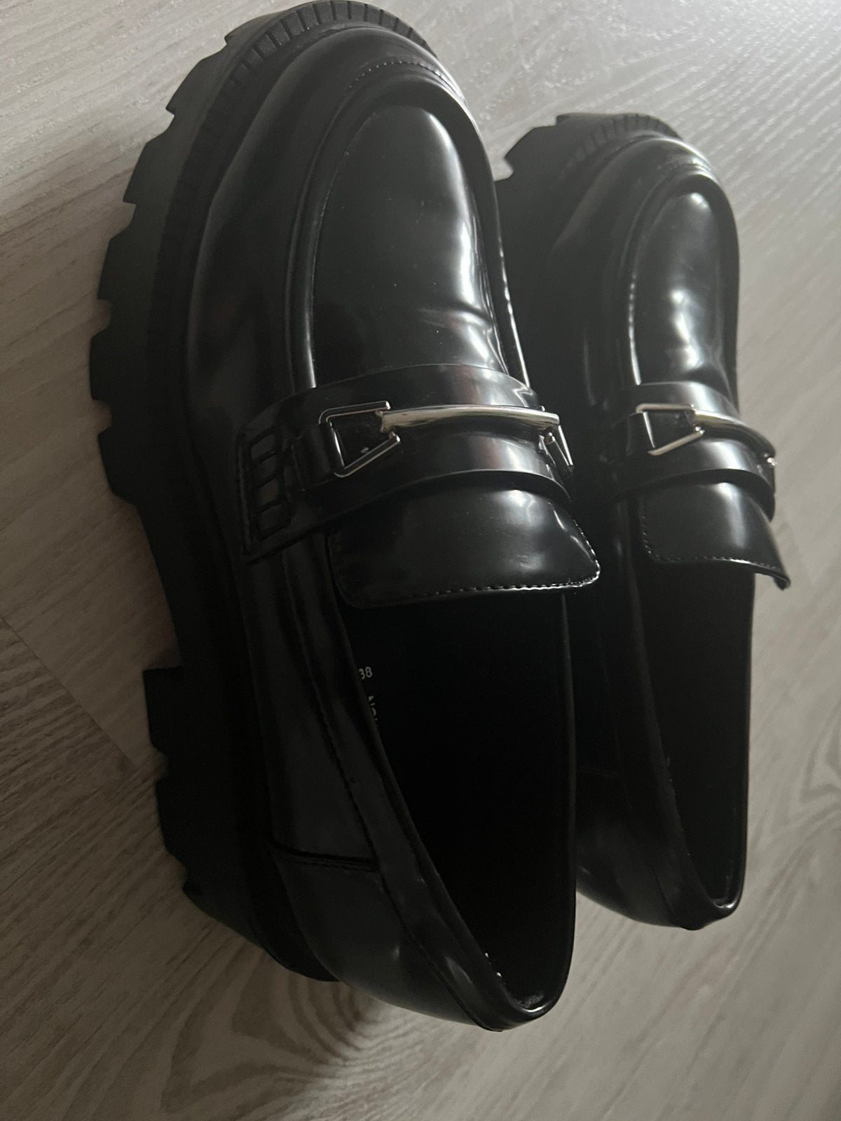Pull&bear Loafers, Ophalen of Verzenden, Zo goed als nieuw, Zwart, Instappers