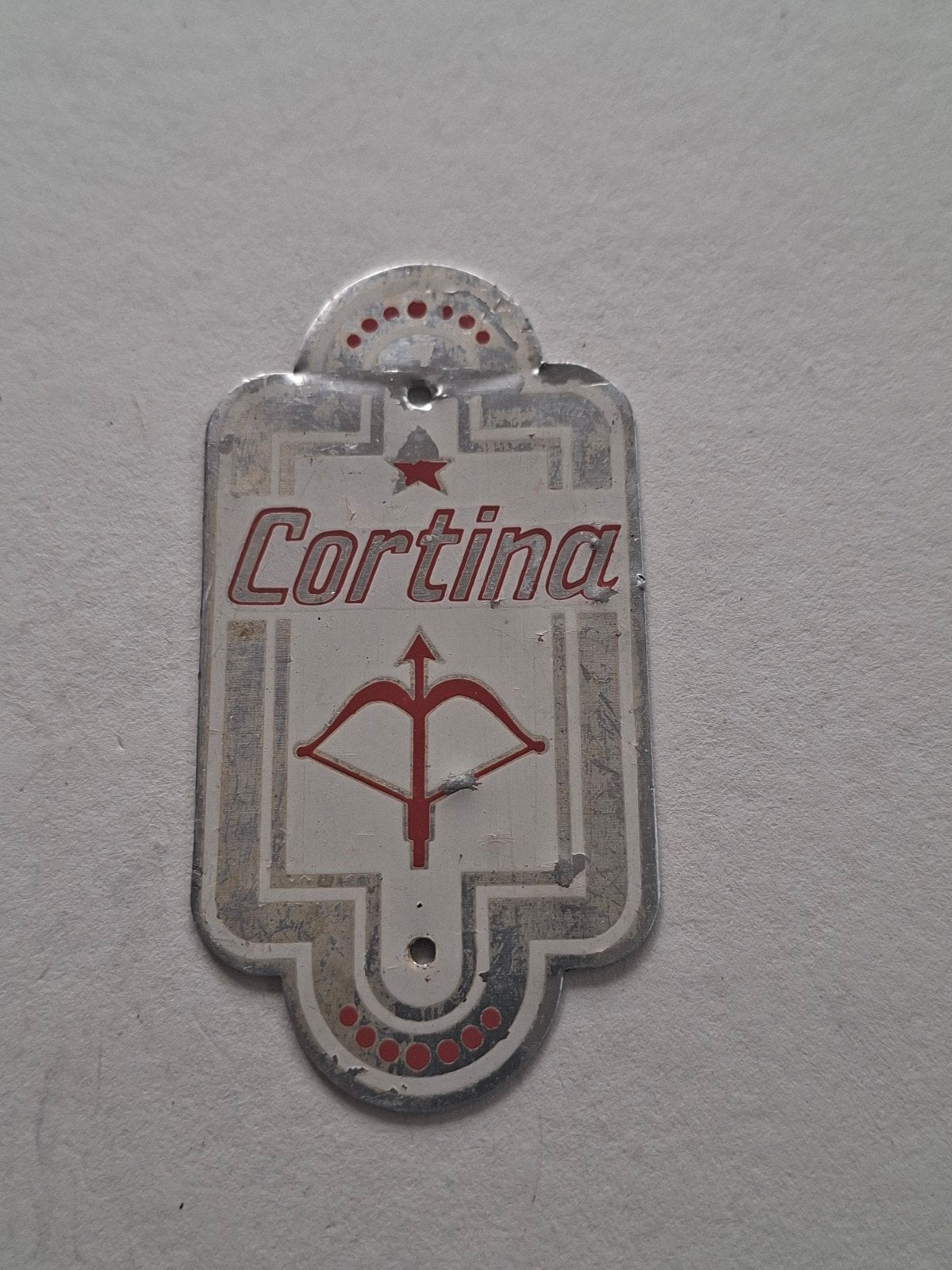 FIETSPLAATJE CORTINA, Fietsen en Brommers, Ophalen of Verzenden, Gebruikt