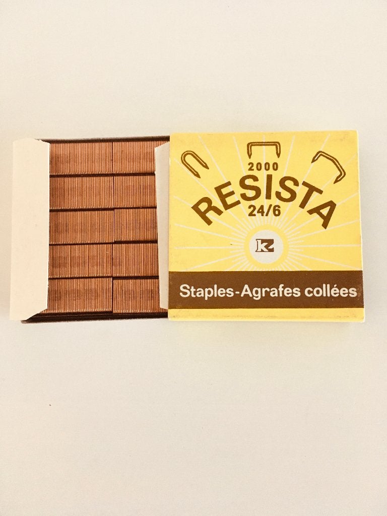 Nietjes Resista verkoperd met 2000 nietjes 24/6, Ophalen of Verzenden, Nieuw