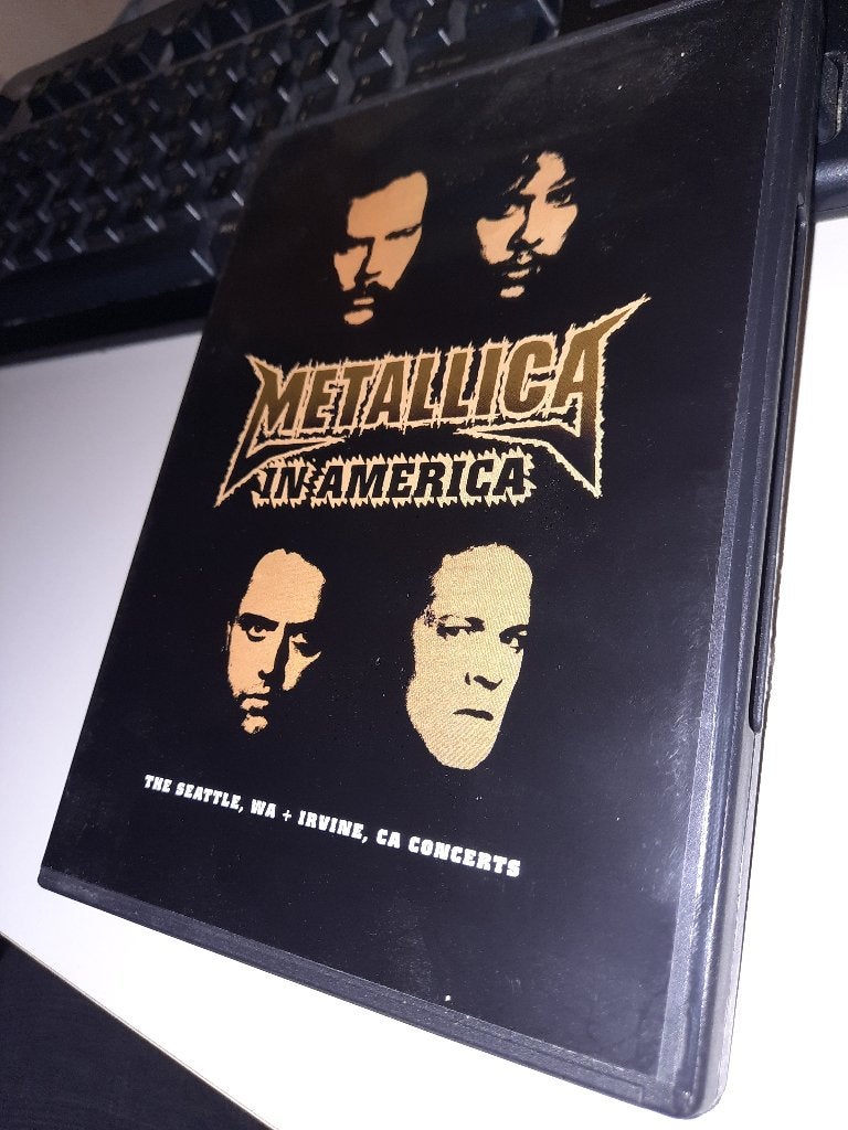 DVD RARE  Metallica ‎– In America, Alle leeftijden, Ophalen, Zo goed als nieuw