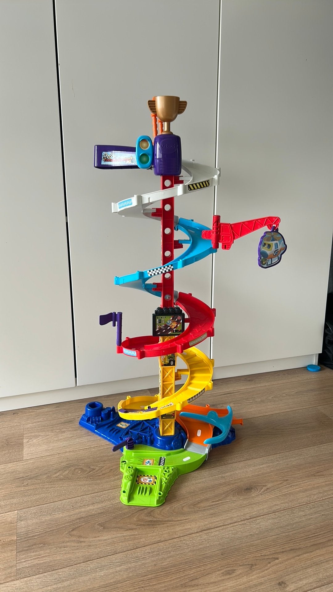 Vtech tornado stuntpark, Ophalen, Zo goed als nieuw, 6 maanden tot 2 jaar