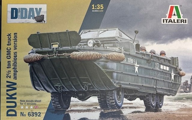Coelianmodels, Italeri 6392, DUKW Truck, 1/35, € 32,99, Tank, Italeri, 1:32 tot 1:50, Nieuw