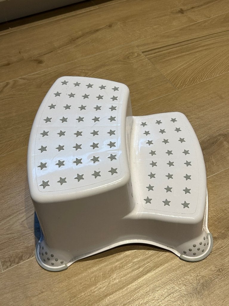 Keeper stars wit 2 treden, Doe-het-zelf en Verbouw, Ophalen, Gebruikt, Minder dan 2 meter