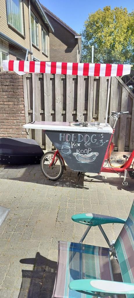 Hotdog kraam, Fietsen en Brommers, Fietsen | Bakfietsen, Ophalen, Gebruikt