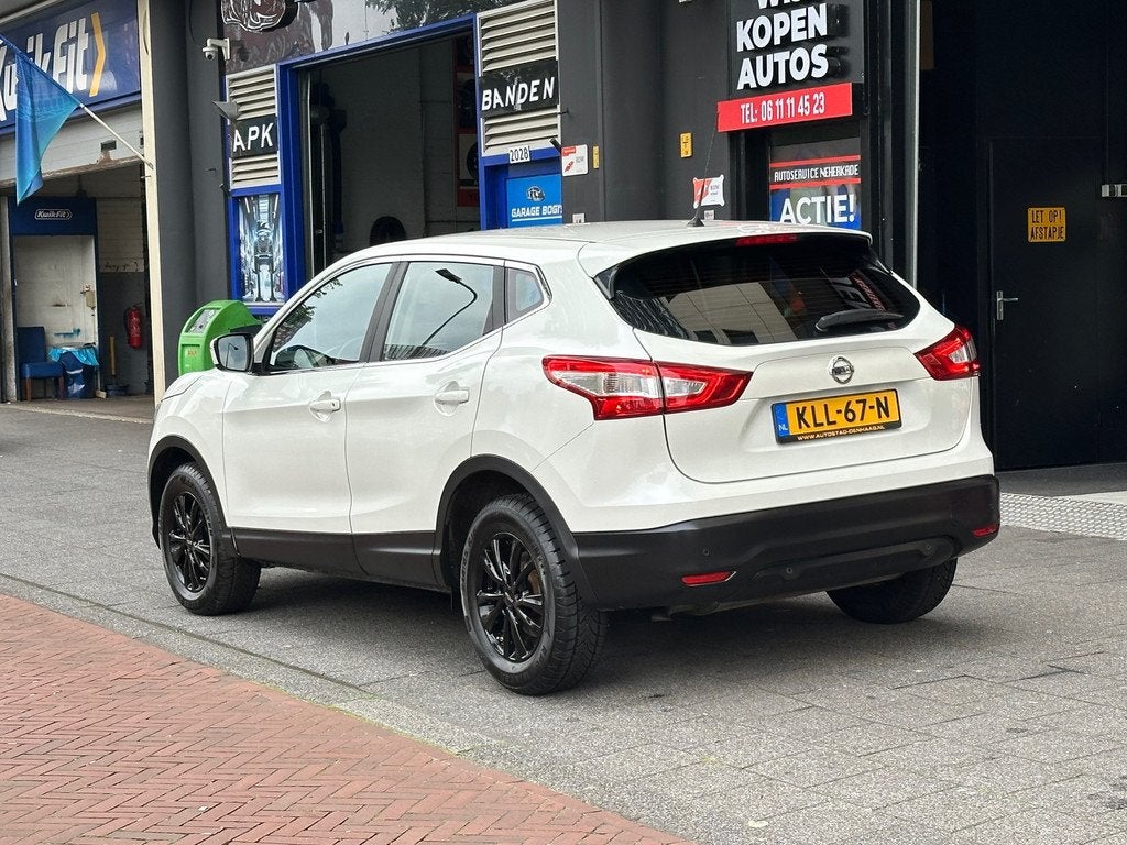 Nissan Qashqai 1.2 Tekna Airco PDC, Voorwielaandrijving, Stof, Gebruikt, Euro 6
