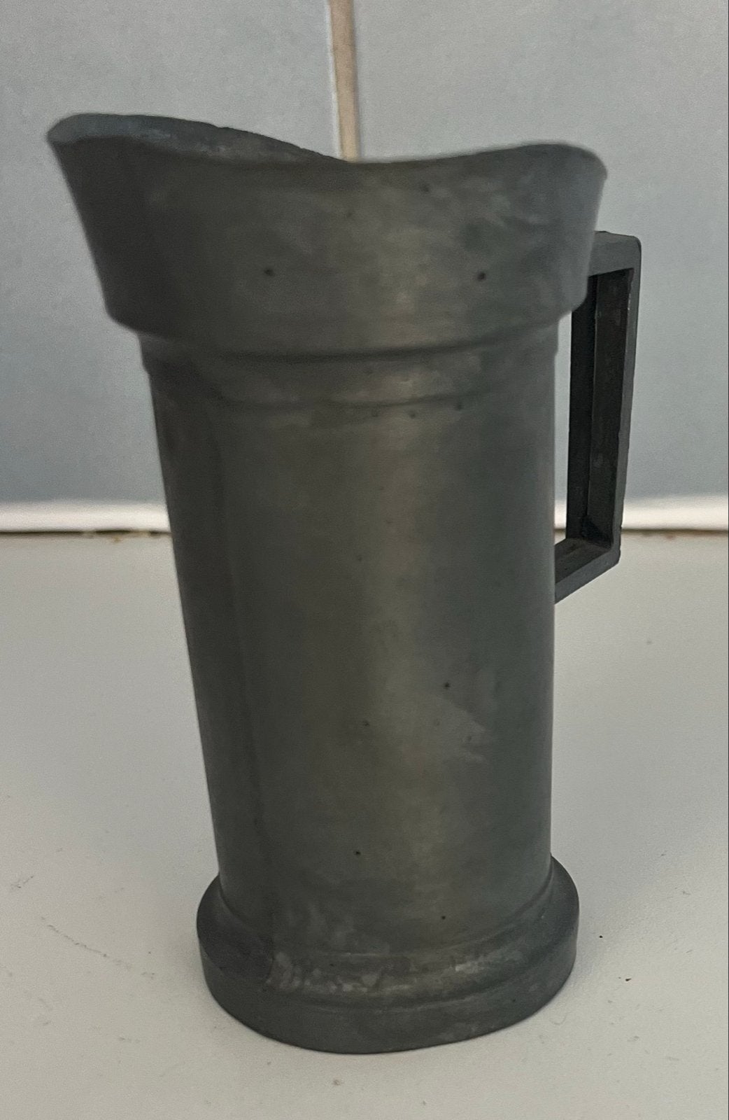 Tinnen maatbeker 1 deciliter, Ophalen of Verzenden